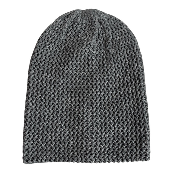 New Women’s Beanie Hat VICI Cloud Beanie Grey Double Layered Knit Hat Trendy Hat - Picture 3 of 4